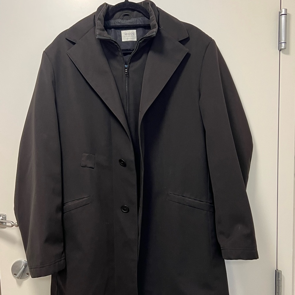 Armani Mens overcoat